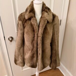 Trina Turk Faux Fur Jacket
New Without Tags !  Never Worn